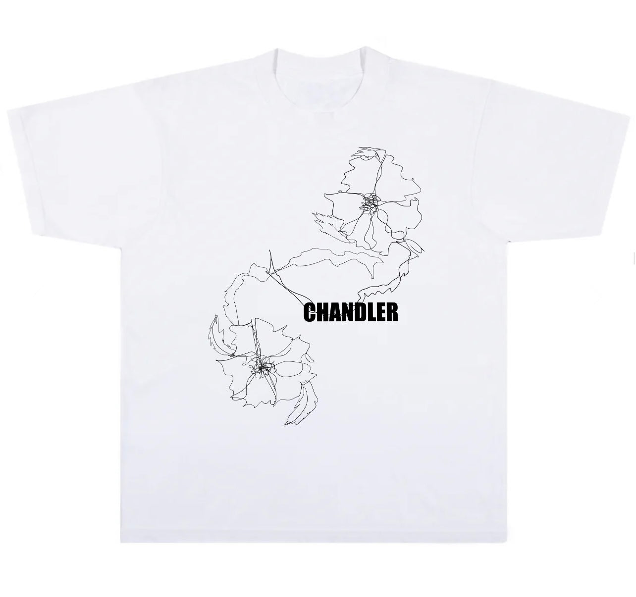 The CHANDLER "REHEARSAL TEE" in White