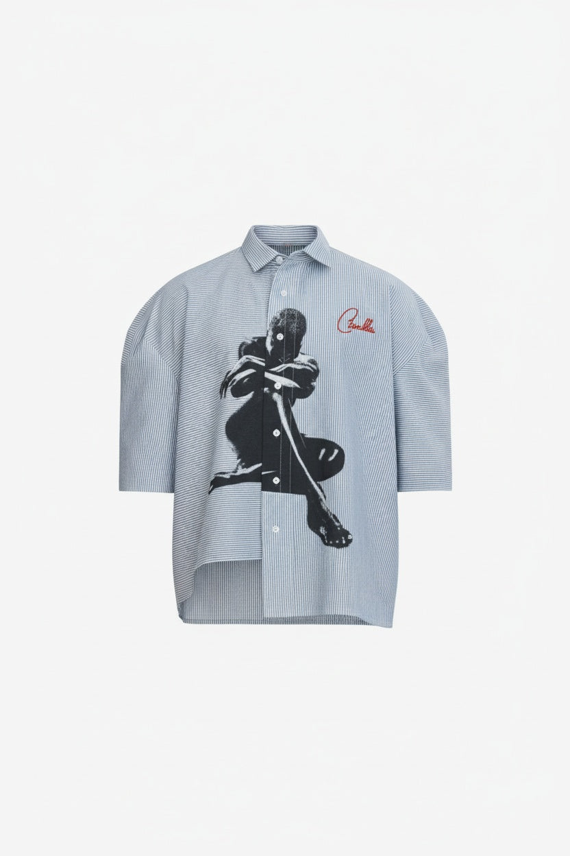 CHANDLER HOMME Asymmetrical Oxford