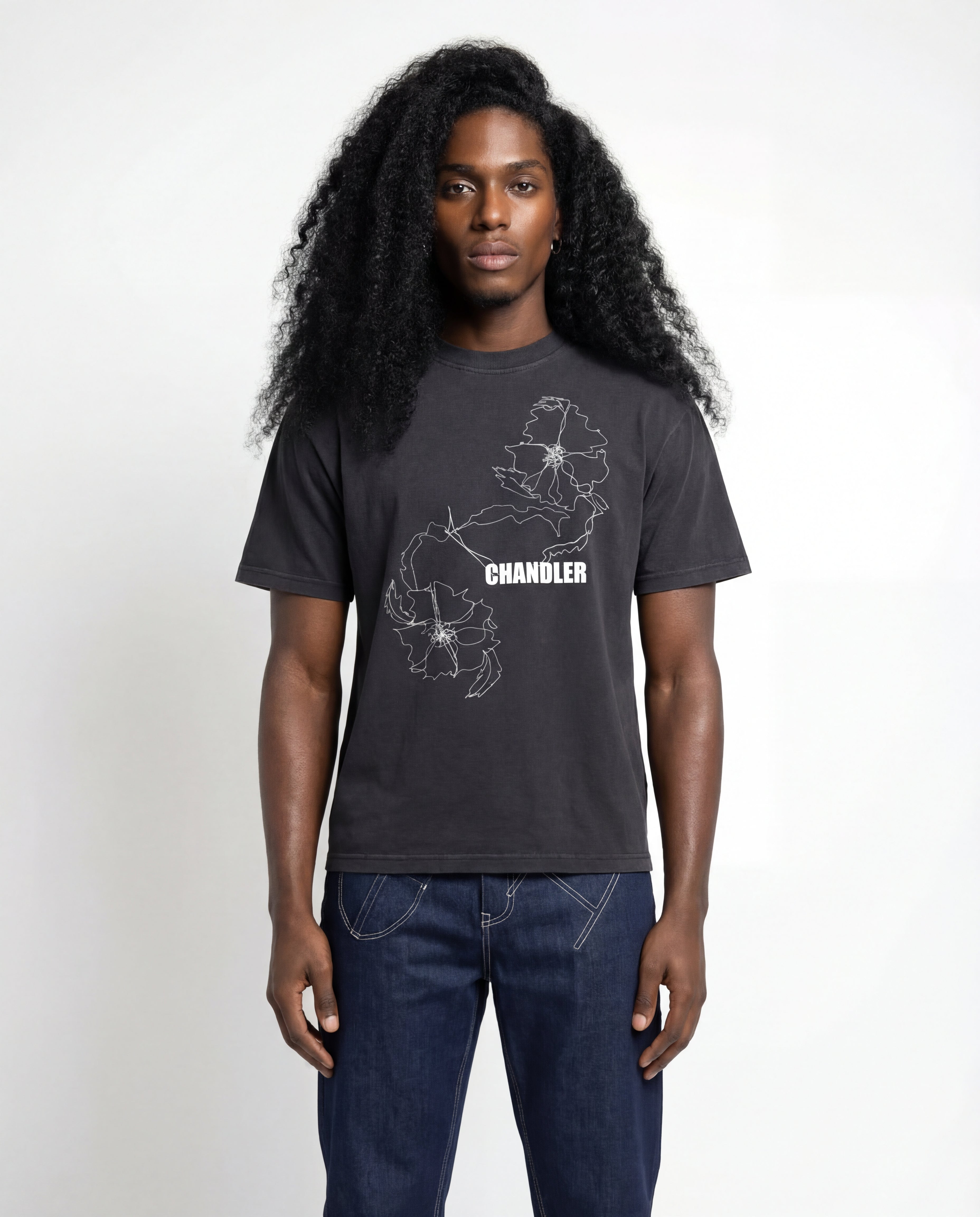 CHANDLER "REHEARSAL TEE" in Faded Black