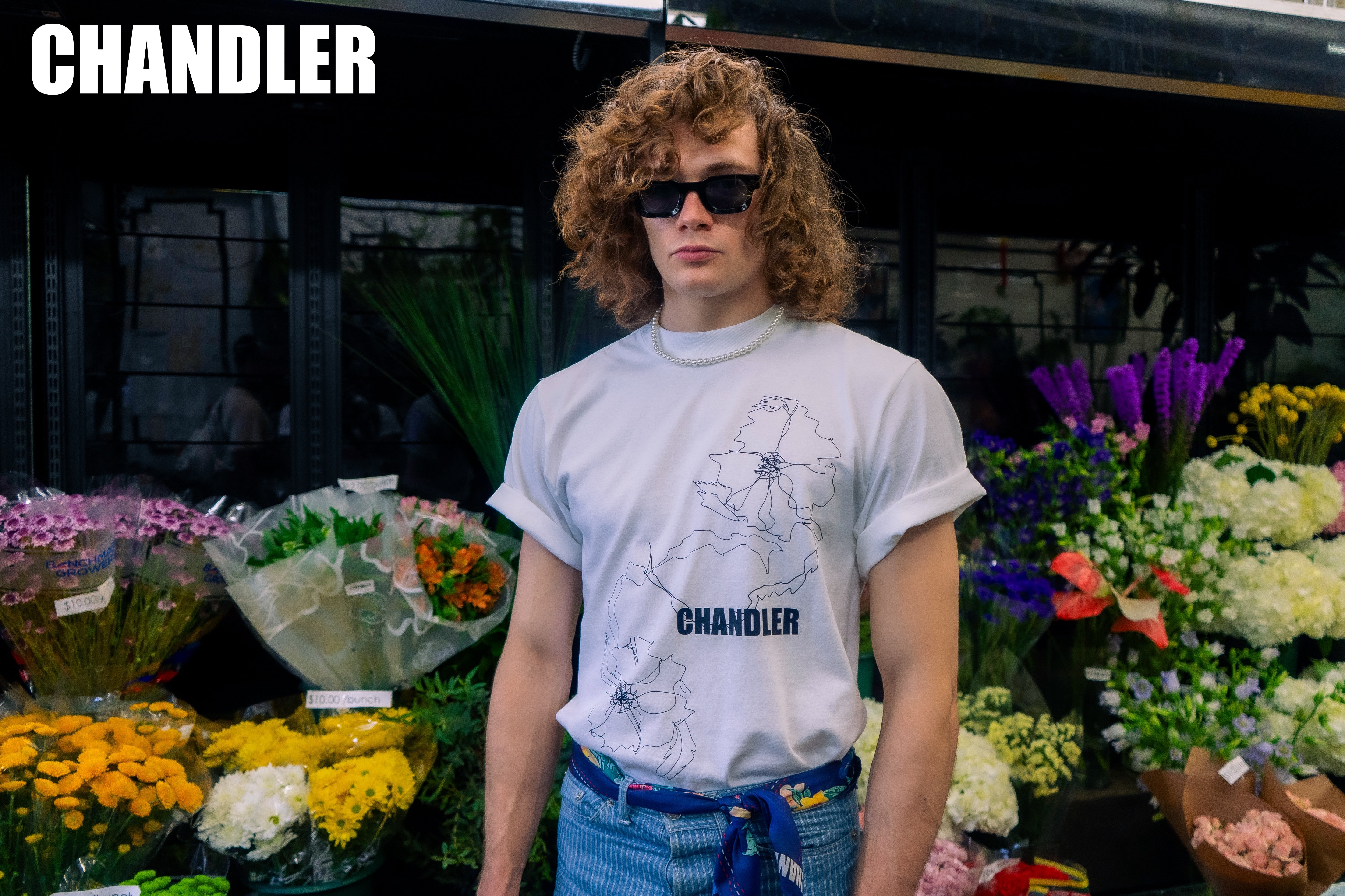 The CHANDLER "REHEARSAL TEE" in White
