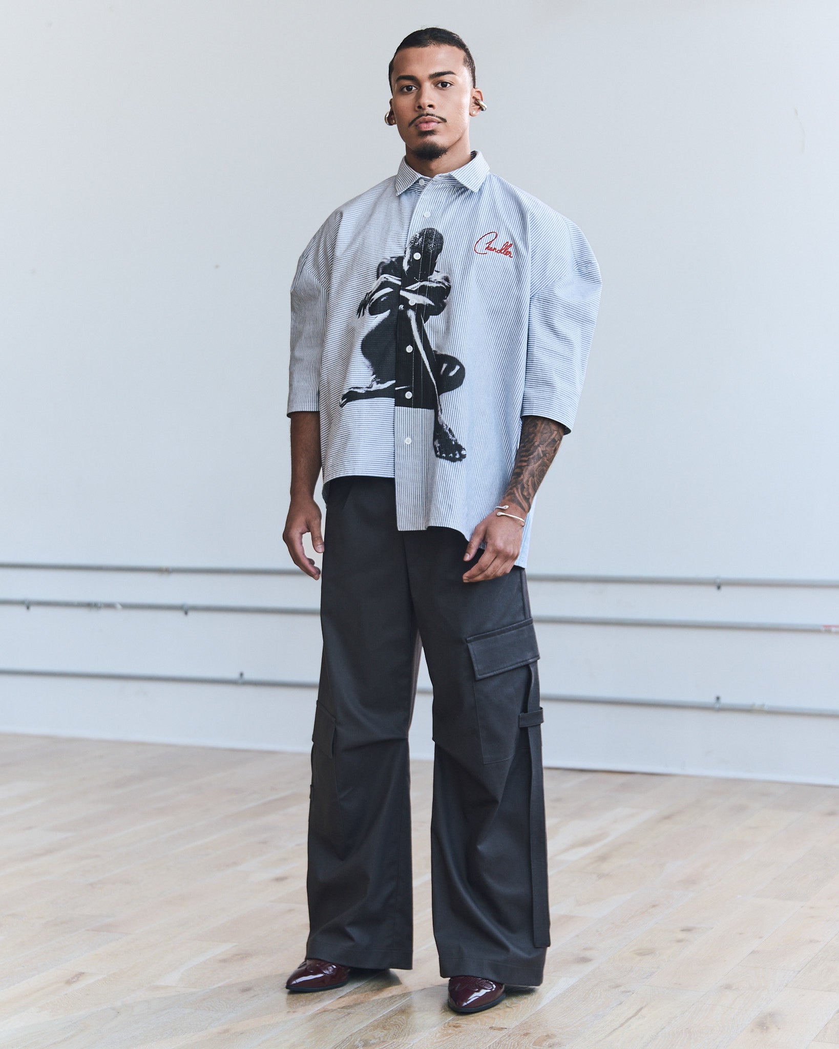 CHANDLER HOMME Asymmetrical Oxford