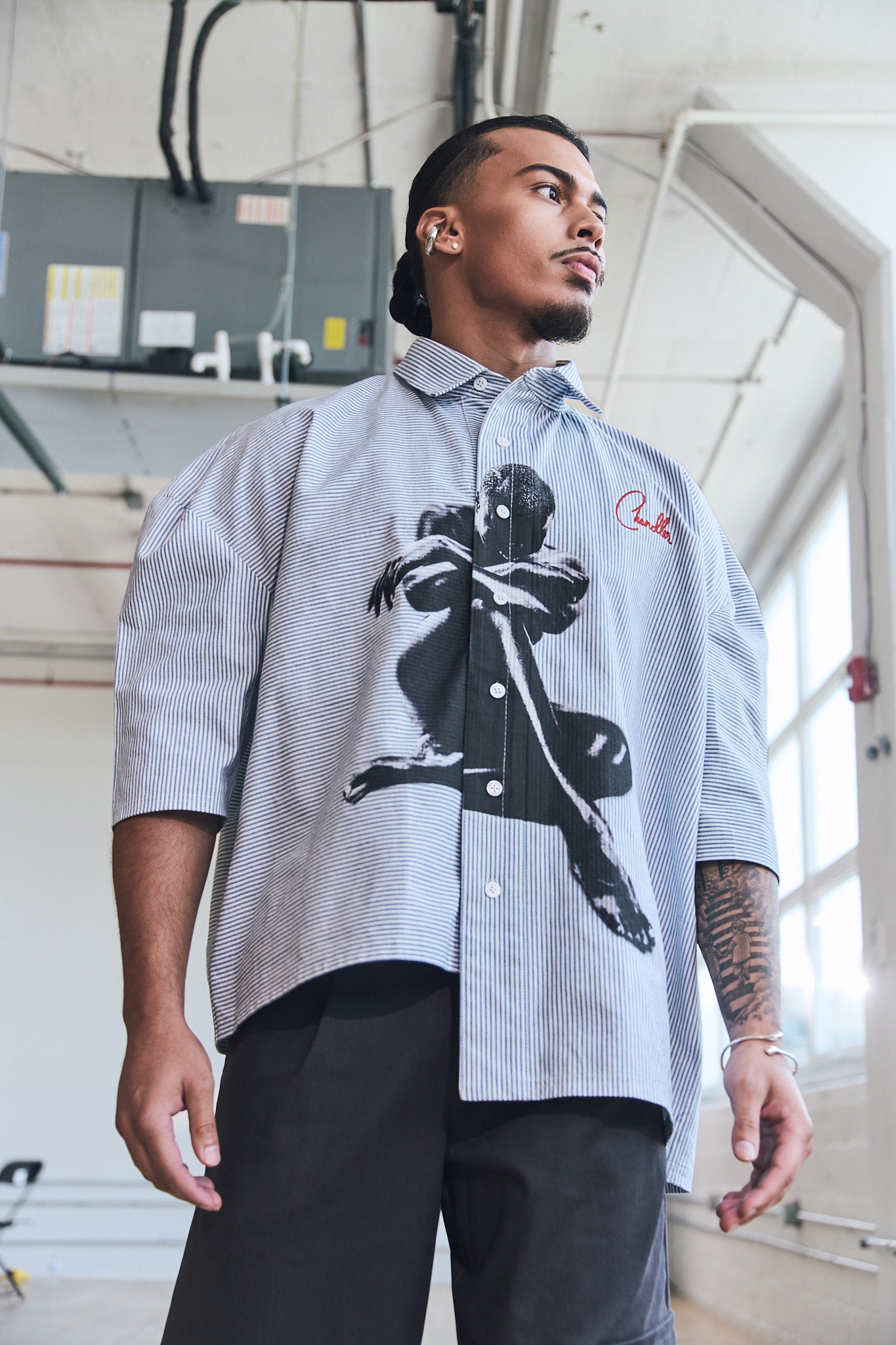 CHANDLER HOMME Asymmetrical Oxford