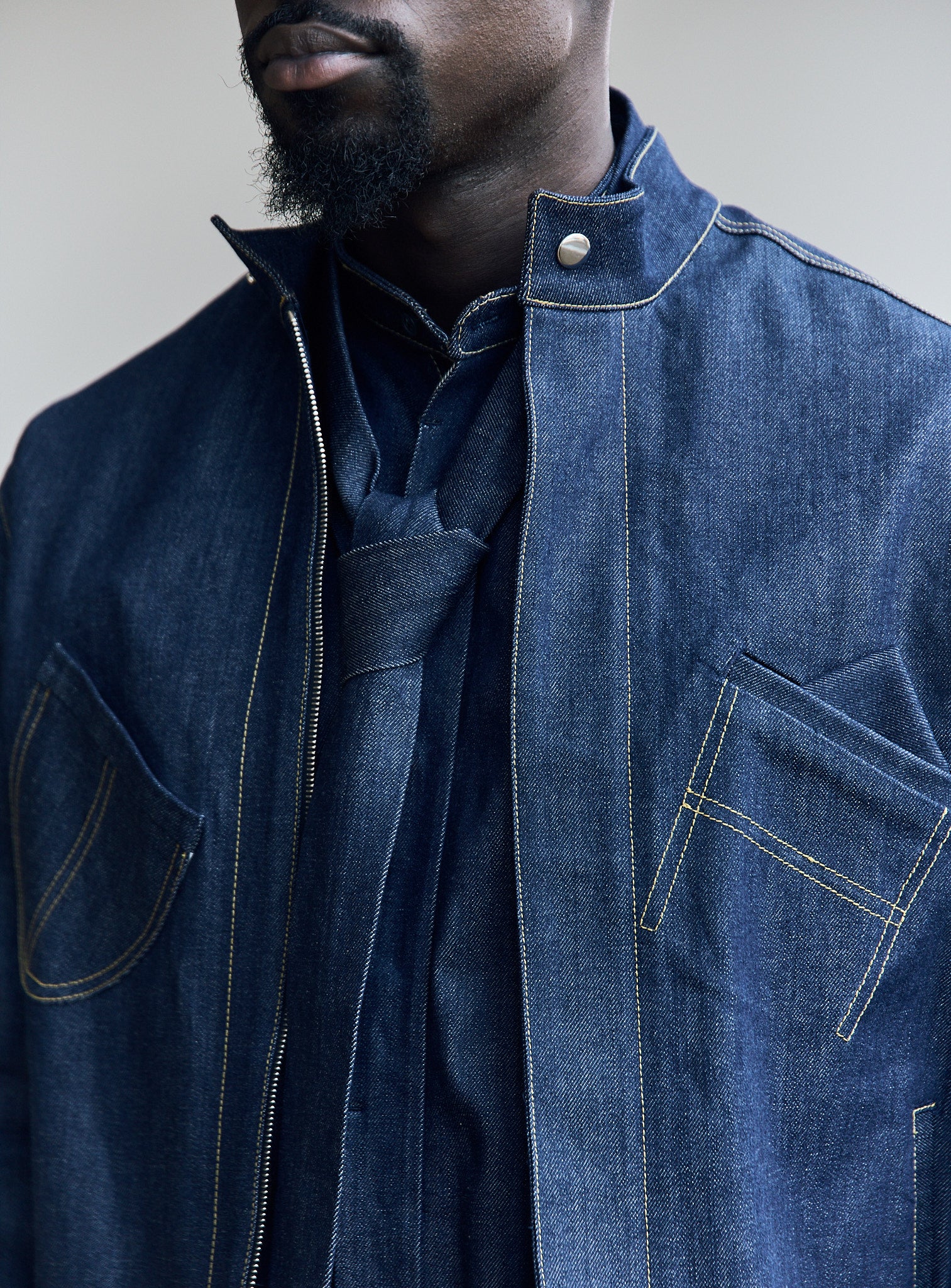 CHANDLER Denim Tie