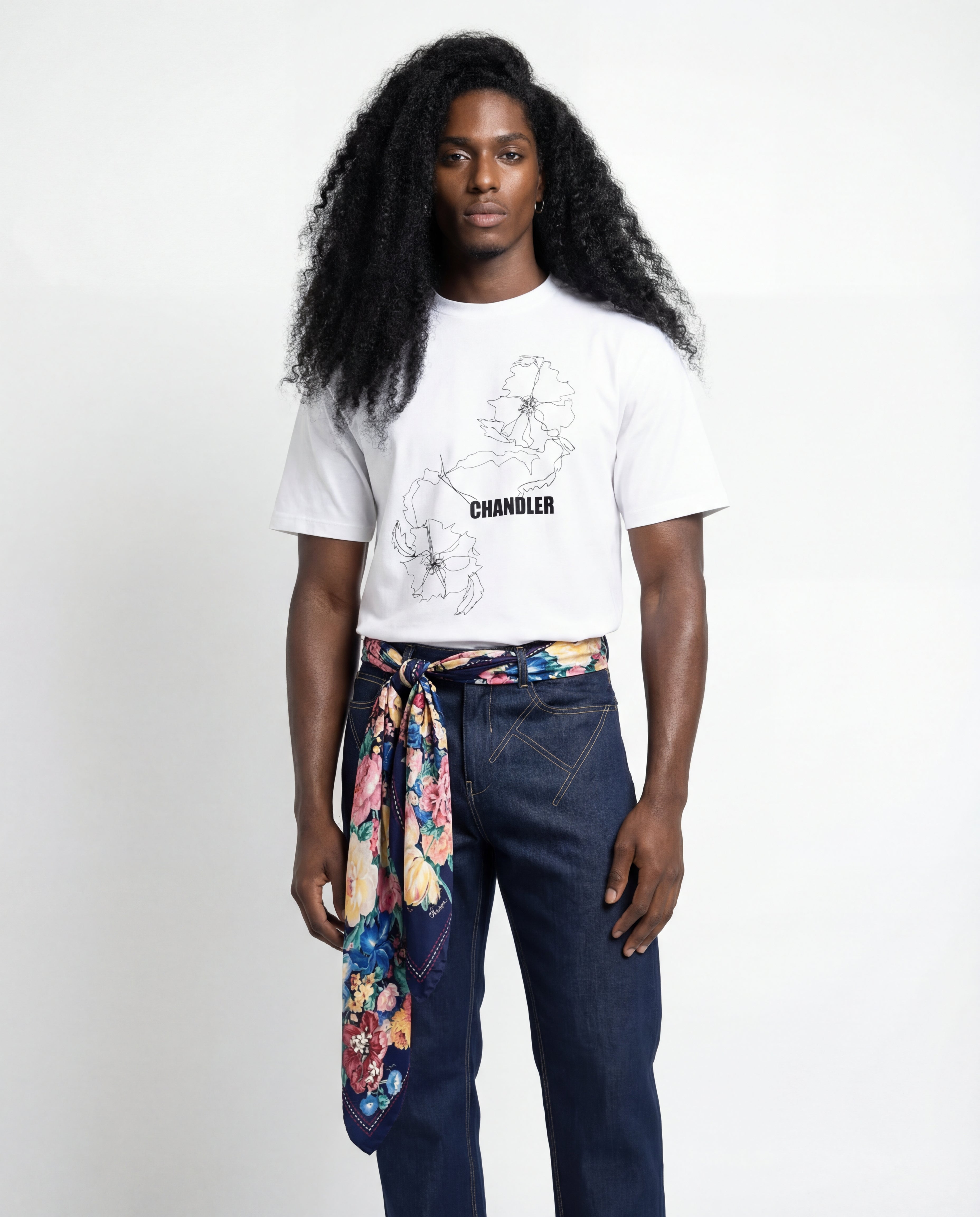 The CHANDLER "REHEARSAL TEE" in White
